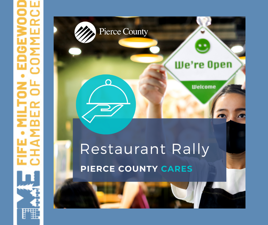 Rally for Restaurants in Pierce County Apply by Oct 23
