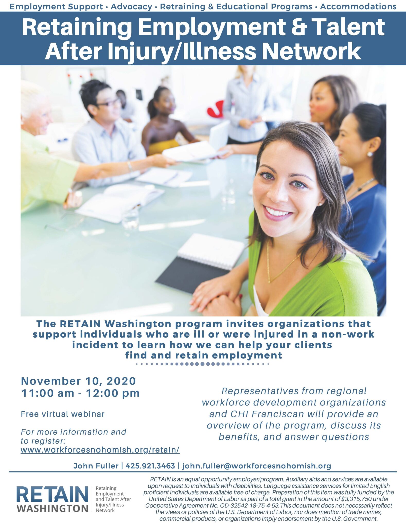 Retaining Employment and Talent After Injury or Illness