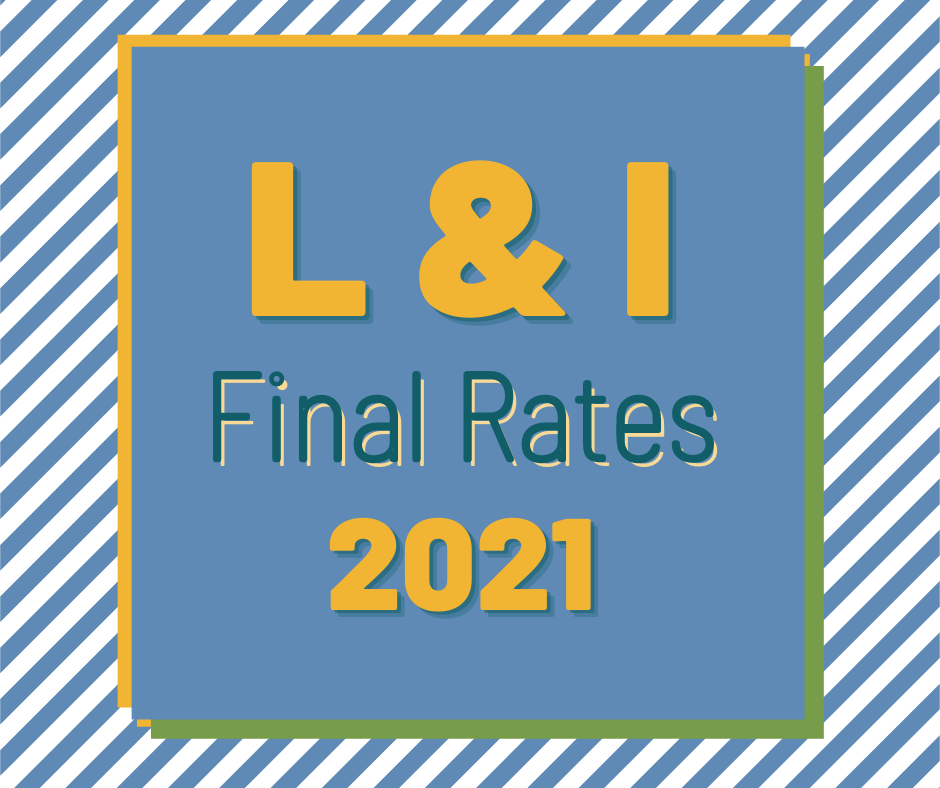 L&I increase 2021
