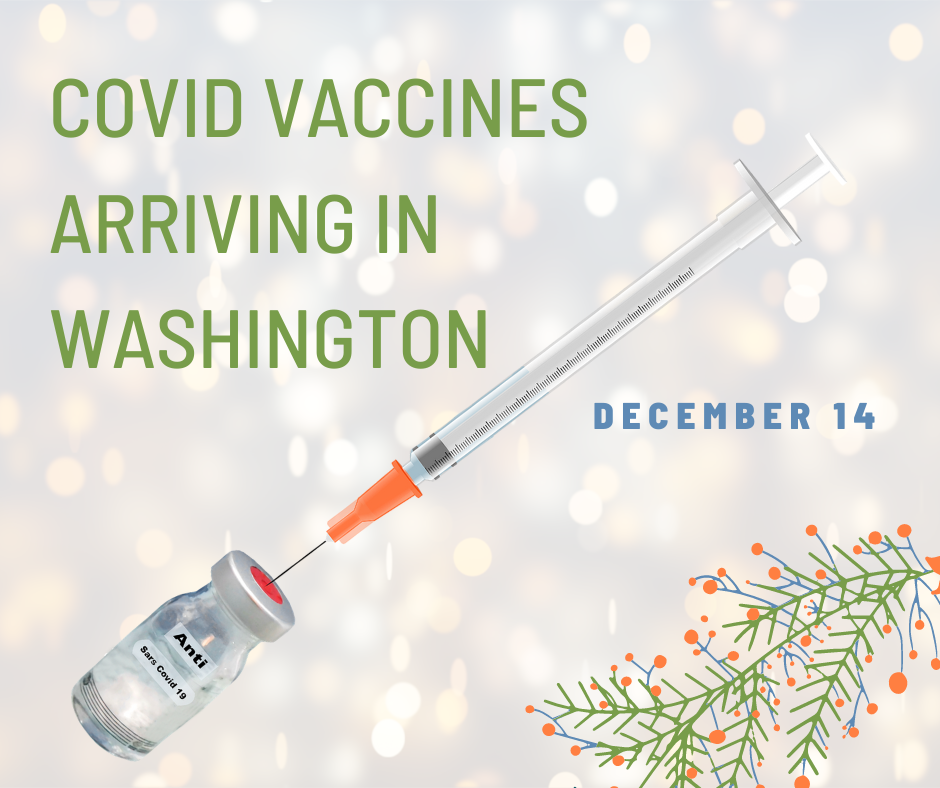 Covid vaccine arriving Monday